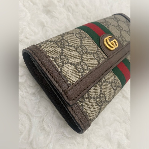 SOLD❌❌❌EUC GUCCI OPHIDIA GG CONTINENTAL WALLET - Picture 5 of 14